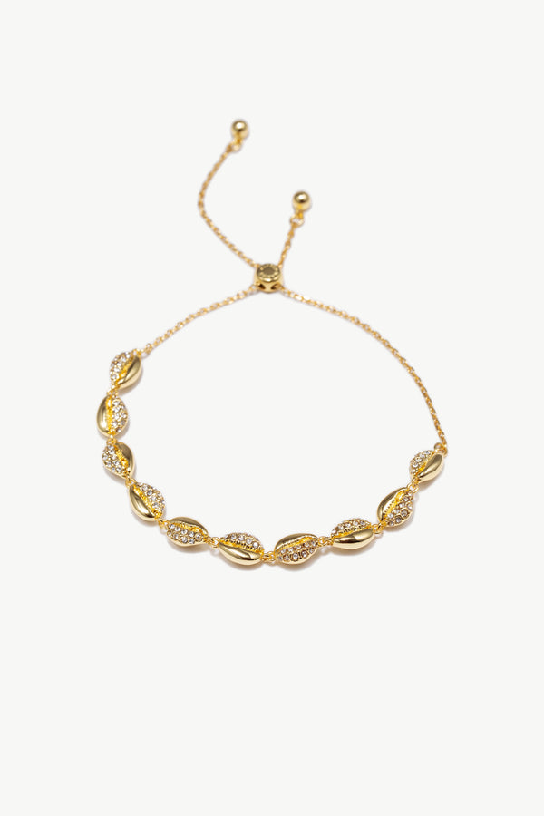 Lucia Gold Shell Whisper Bracelet