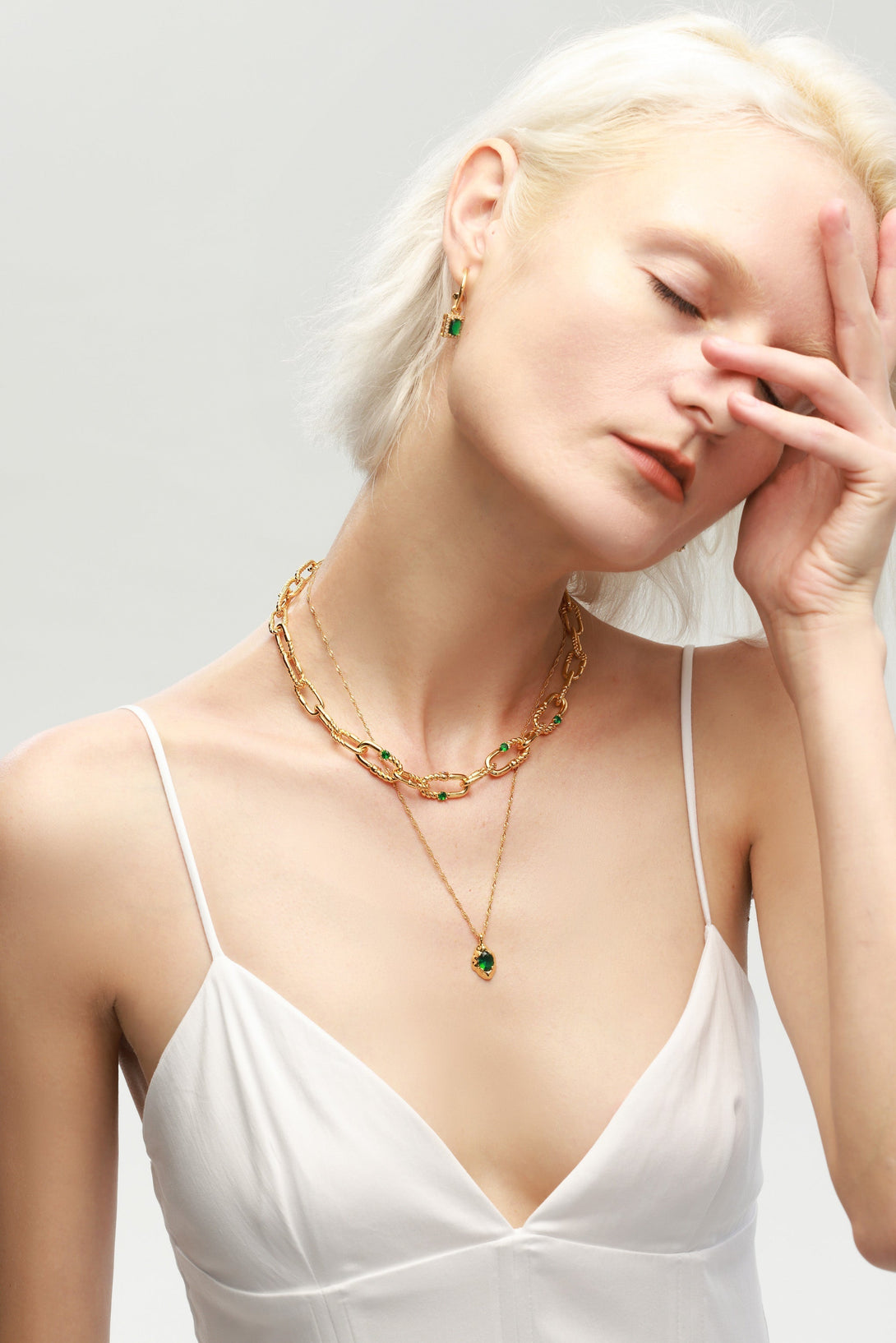 Emerald Pendant Necklace - Classicharms