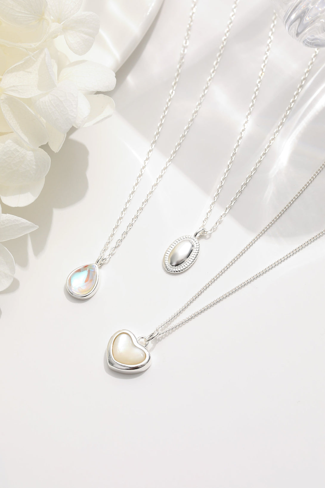 Sterling Silver Heart Pendant Necklace - Classicharms